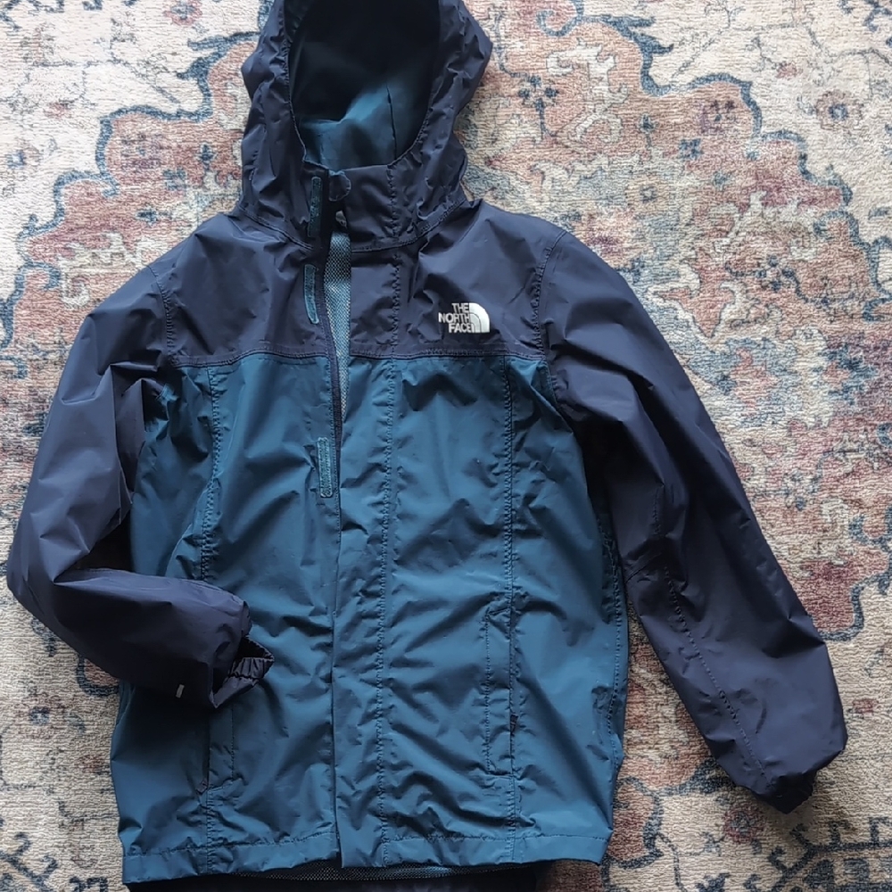 The North Face Dark Teal and Blue Boys Jacket